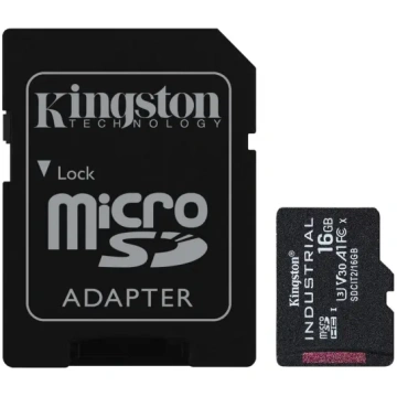 Kingston Technology 16GB microSDHC Industrijas C10