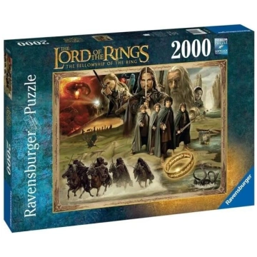 Puzle 2000 gabali Ravensburger - Gredzenu pavēlnie