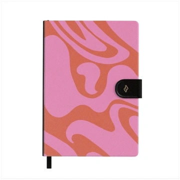 Ride The Wave - Notebook, A5 (14.8 x 21cm) / Grid 