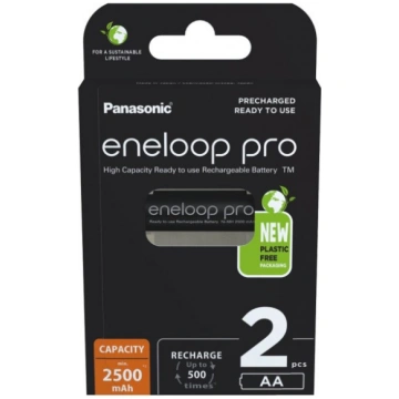 Rechargeable batteries PANASONIC ENELOOP PRO AA 25