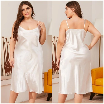 Plus Size One-piece Spring and Summer Swing Collar