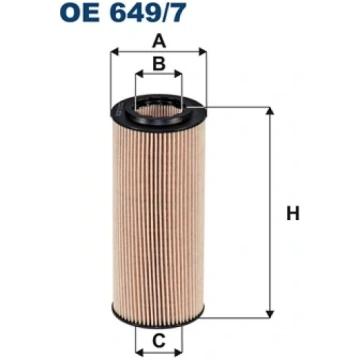 FILTRON Eļļas filtri OE 649/7