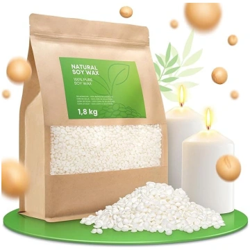 molinoRC 1,8 kg sojas vaska svecēm [100% augu vals