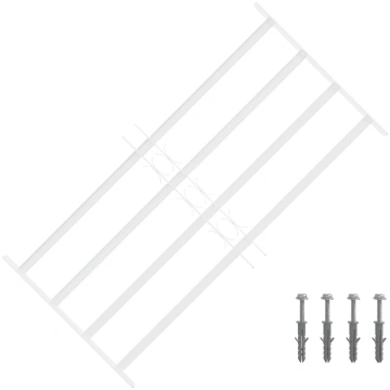 Drošības restes logiem ar 4 šķērsbāriem 63-114 cm