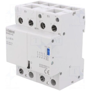Relay: installation | bistable,impulse | NO x4 | U