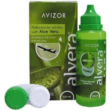 Kontaktlēcu kopšanas šķidrums Avizor Alvera 100 ml