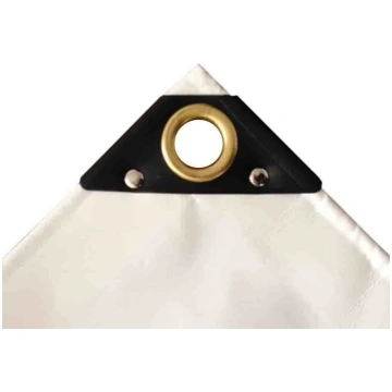 PVC Auduma Pārklājs 4x7m (28m²), 650g/m², Balts, Ū
