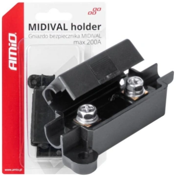 Drošinātāju turētājs MIDIVAL fuse holder AMIO-0350