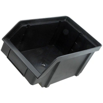 Container: cuvette; ESD; 202mm; 148mm; black; poly