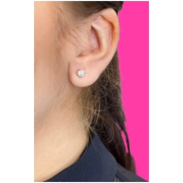 Medicīniskie zelta auskari "Lumina Studs"