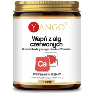 YANGO Kalcijs no sarkanajām aļģēm (100 g)