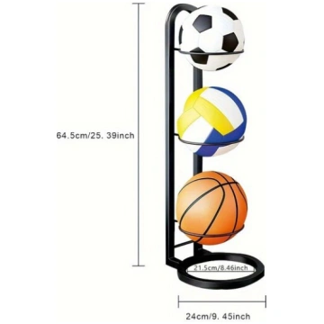 2/3/4/5 Kārtu Basketbola Uzglabāšanas Plaukts, Iek