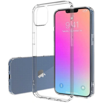 TPU gēla vāciņš priekš iPhone 13 Pro, caurspīdīgs,