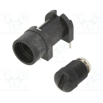 Fuse holder; PCB; 5x20mm; -20÷85°C; 6.3A; UL94V-0;