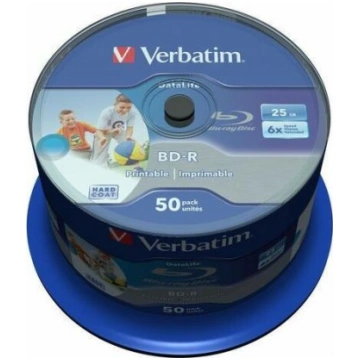 Verbatim BD-R 25 GB 6x 50 (43812) | 43812 | 500239