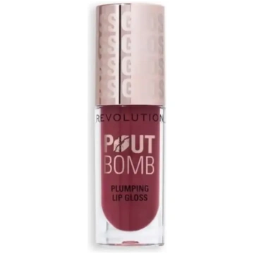 Makeup Revolution, Pout Bomb Rosewood Rose apjomu 