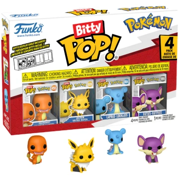 Funko POP! - Animation: Pokemon Blister 4 Figures 