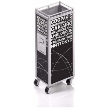 Troika TROIKA Stifteköcher MINI TROLLEY | PHO07/BK