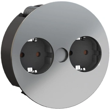 Bachmann TWIST 2x earthing contact, wire end ferru