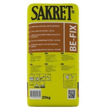 Sakret BE-FIX Ātri cietējoša betona grīda/betons, 