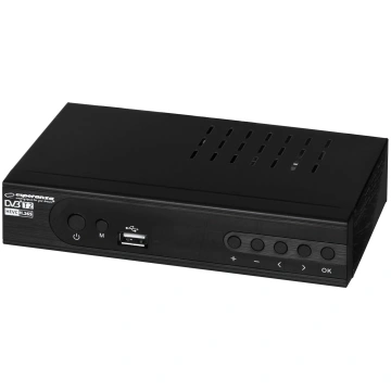 Dekoders Tuner TV DVB-T2 HEVC H.265 ar HDMI ESPERA