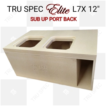 TRU SPEC Elite Prefab Dual Kicker Solo X 12" L7X S