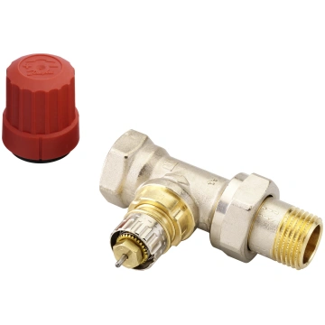 Ventilis Danfoss, taisns/termostatiskais, apkures 