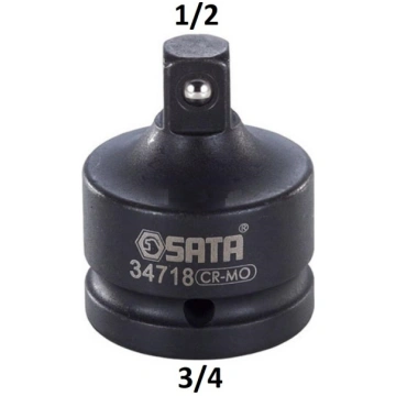 Impact adapter 3/4"(F) - 1/2"(M)
