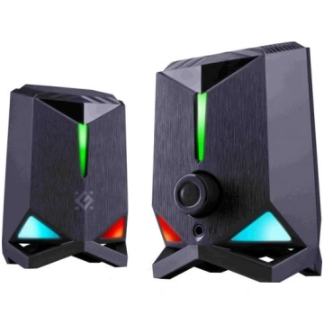 Speakers Defender Rocket 2.0 6w LED USB, black DFN
