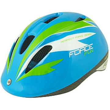 Aizsargķivere bērniem Force Fun Stripes Blue/Green