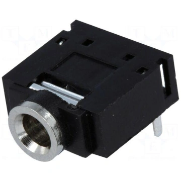 Socket | Jack 3,5mm | female | stereo | No.of term