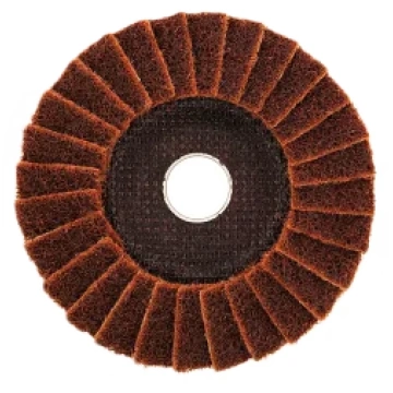 Pulēšanas lameļu disks Vlies (filcs) ABRABORO® Brū