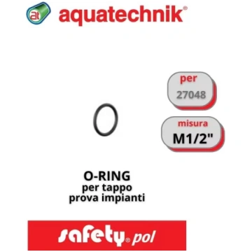 O-RING PER TAPPO PROVA 1/2" (SAFETY) aquatechnik