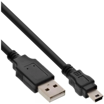 USB 2.0 Mini kabelis InLine 33107L 5m Vīriešu/Vīri
