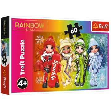 TREFL RAINBOW HIGH Puzle, 60 gab. (17380T)