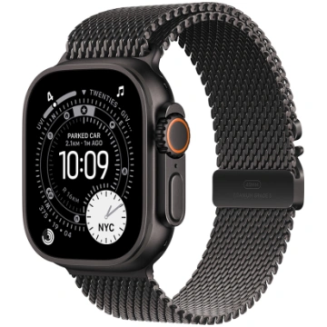Apple Watch Ultra 3, 49 mm, Titanium Milanese Loop