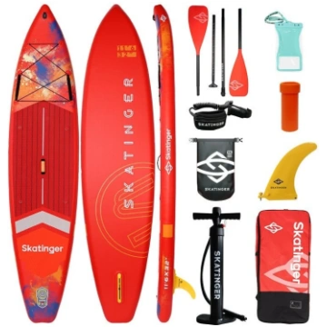 Deska SUP SKATINGER Interstellar red 350x81x15