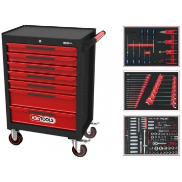 Kstools 215-piece tool trolley KS TOOLS ECOline, 7