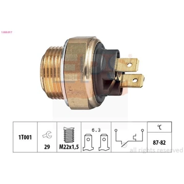 Termoslēdzis, Radiatora ventilators EPS 1.850.017