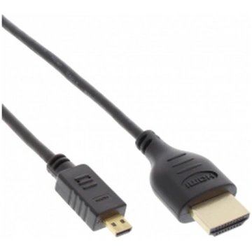 InLine 4K (UHD) Micro Superslim HDMI Kabel A an D 