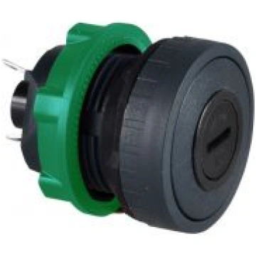 Fuse carrier, Harmony XB5, plastic, dark grey, 22m