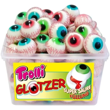 Želejkonfektes TROLLI Glotzer, 60gab, 1.128kg