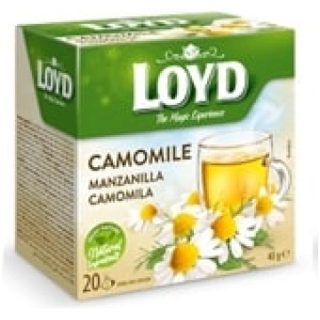 Kumelīšu tēja LOYD Pyramids HERBAL 20 x 1,5 g - 45