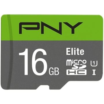 PNY Elite microSDHC Memory Card 16GB UHS-I Class 1