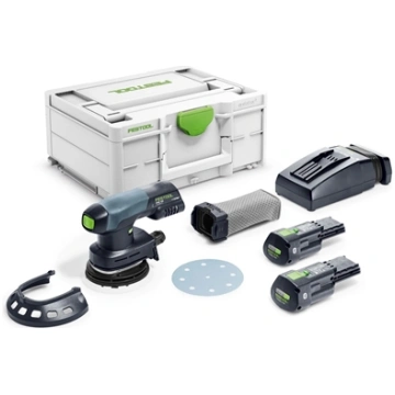 Ekscentra slīpmašīna Festool ETSC 125 3,0 I-Plus; 