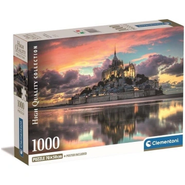 Clementoni CLE puzzle 1000 Compact LeMagnifiqueMon