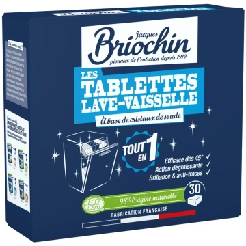 Tabletes trauku mazgājamām mašīnām BRIOCHIN