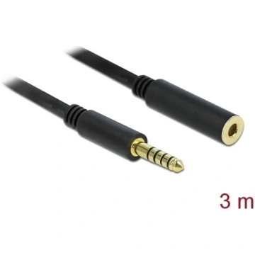 Delock Extension Cable Stereo Jack 4.4 mm 5 pin ma