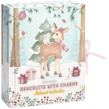 Little Dutch Christmas Advent Calendar with Bracel