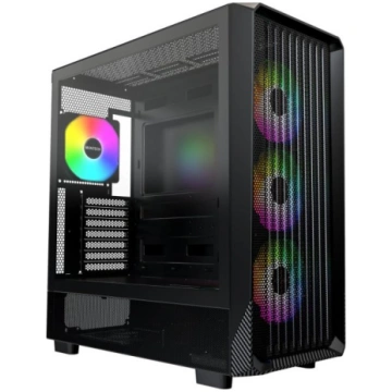Case MONTECH X5 MidiTower Not included Colour Blac
